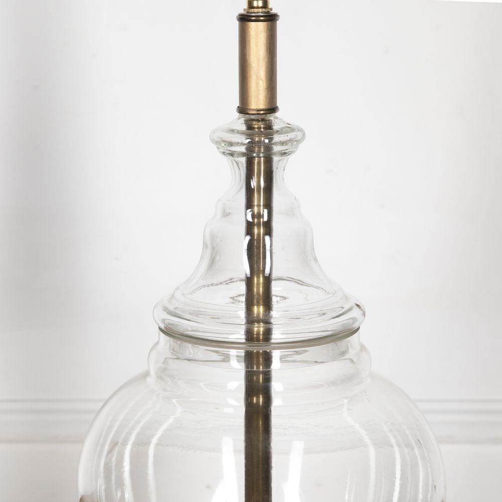 Pair of Large 20th Century Glass Table Lamps LT1527823