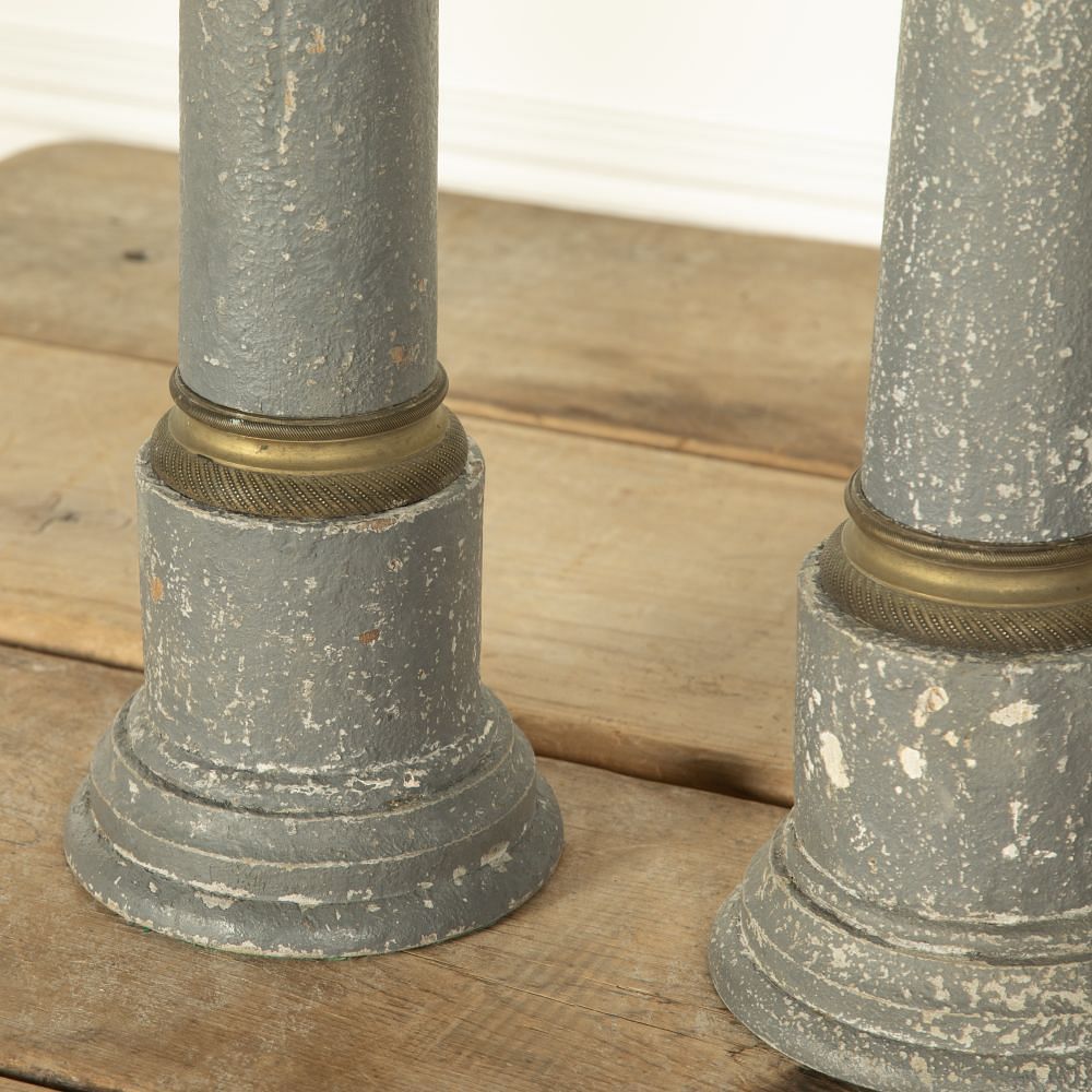 Set of Four 19th Century French Painted Lamps LT3628792