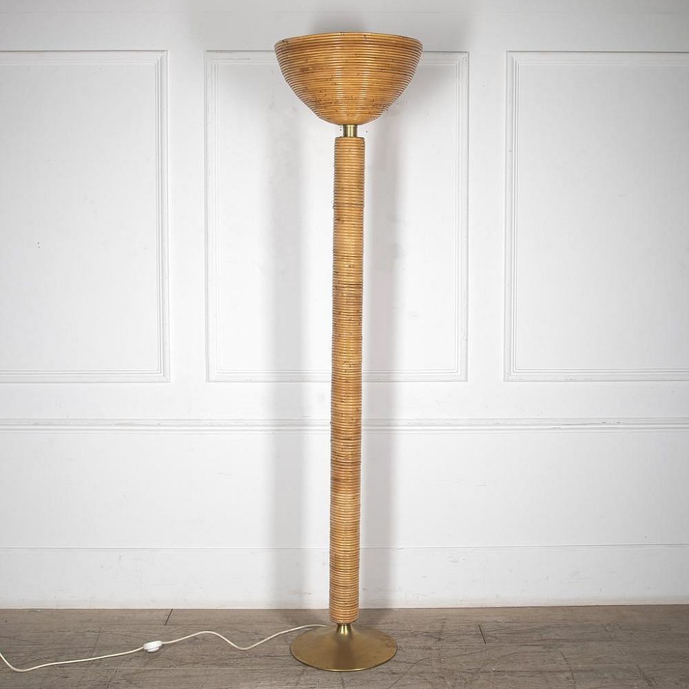 Contemporary Bamboo Floor Lamp LT4625425