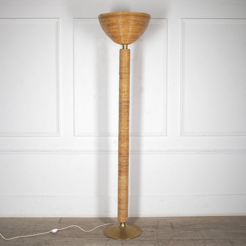 Contemporary Bamboo Floor Lamp LT4625425