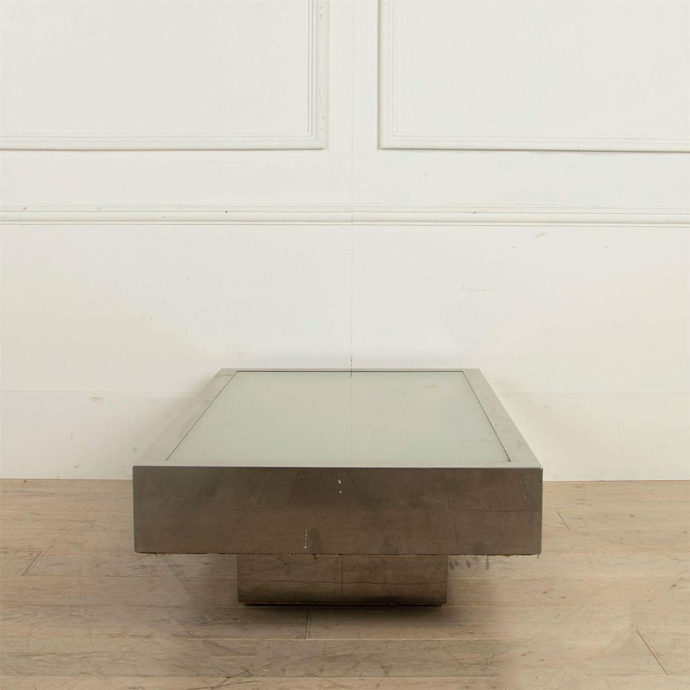 SALE: 20th Century Italian Willy Rizzo Coffee Table LT4861188
