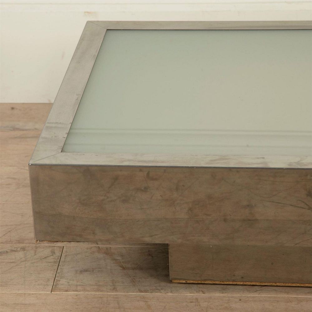 SALE: 20th Century Italian Willy Rizzo Coffee Table LT4861188
