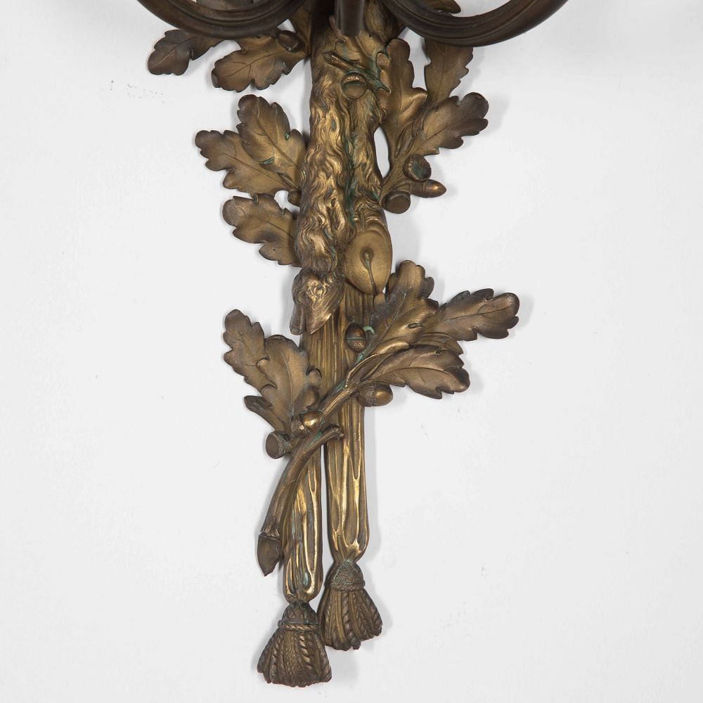 Set of Four Large 19th Century French Wall Sconces LW4128378