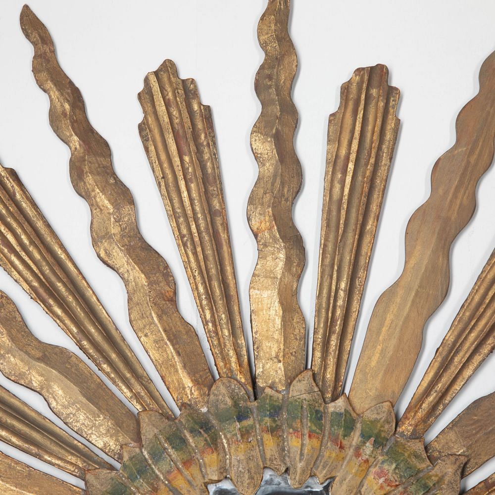19th Century Large Sunburst Mirror MI2032695