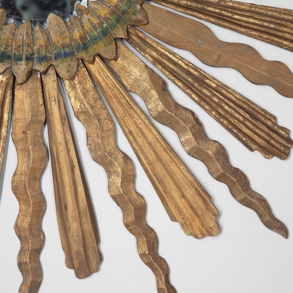 19th Century Large Sunburst Mirror MI2032695