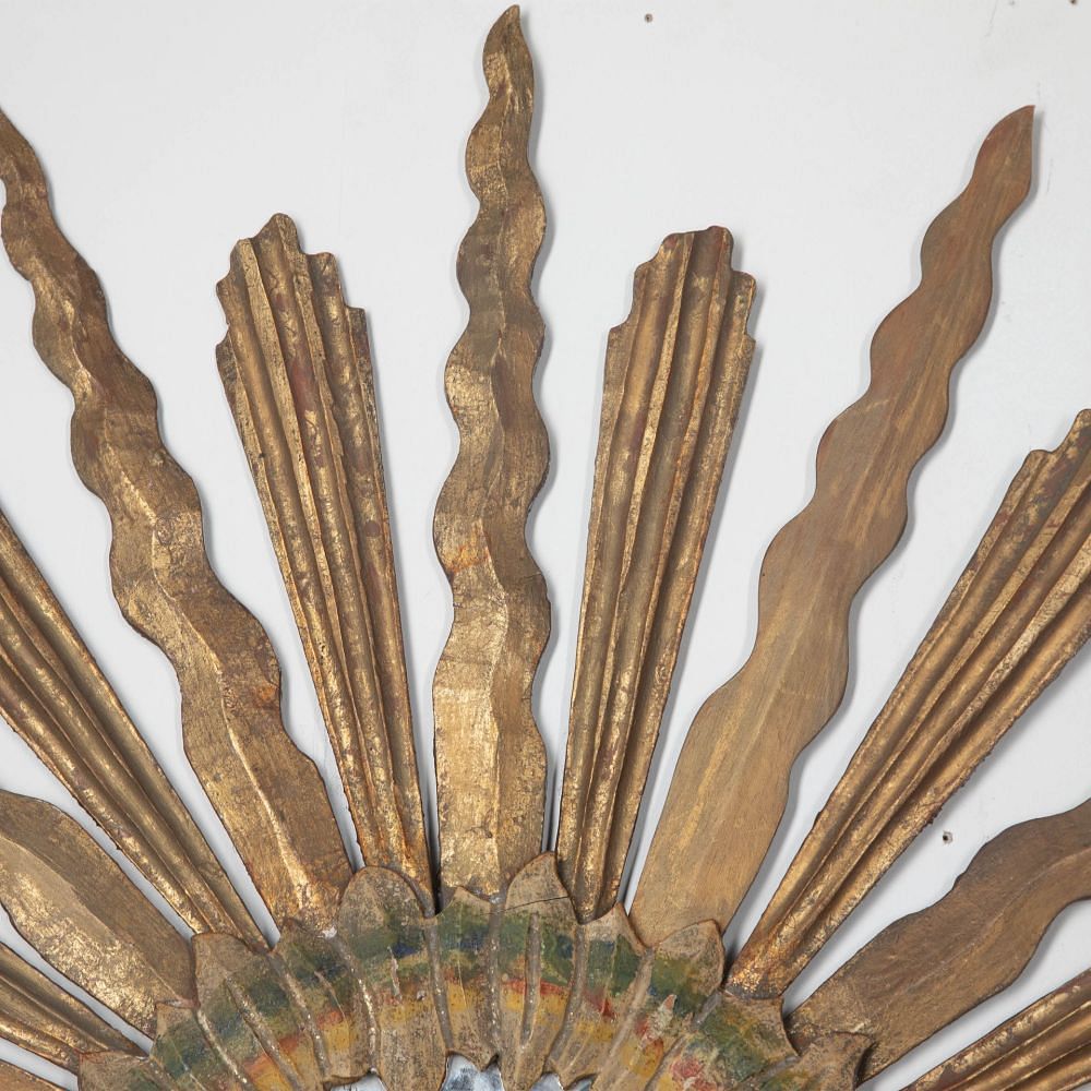 19th Century Large Sunburst Mirror MI2032695