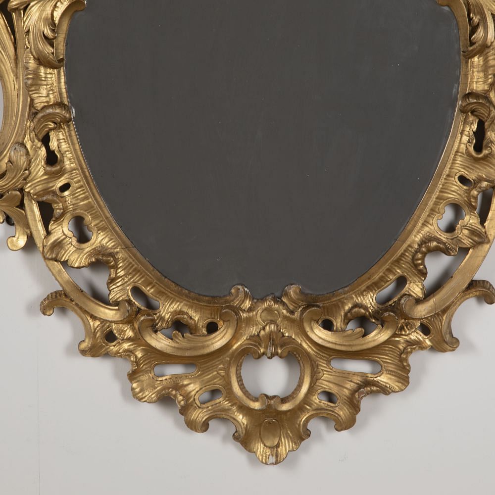 George II Giltwood Mirror MI2726695