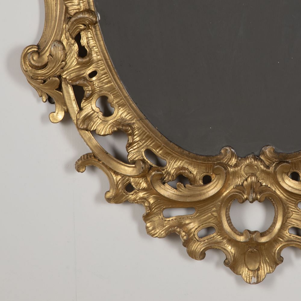 George II Giltwood Mirror MI2726695