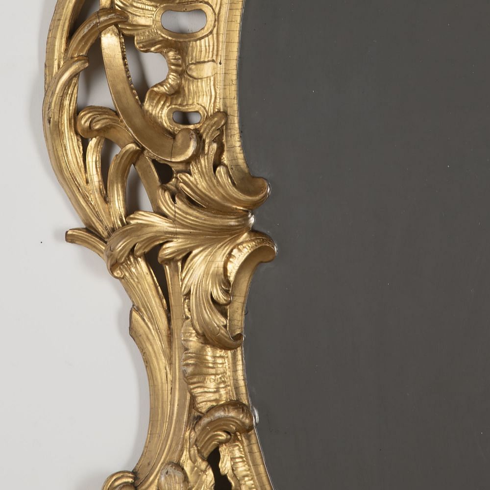George II Giltwood Mirror MI2726695