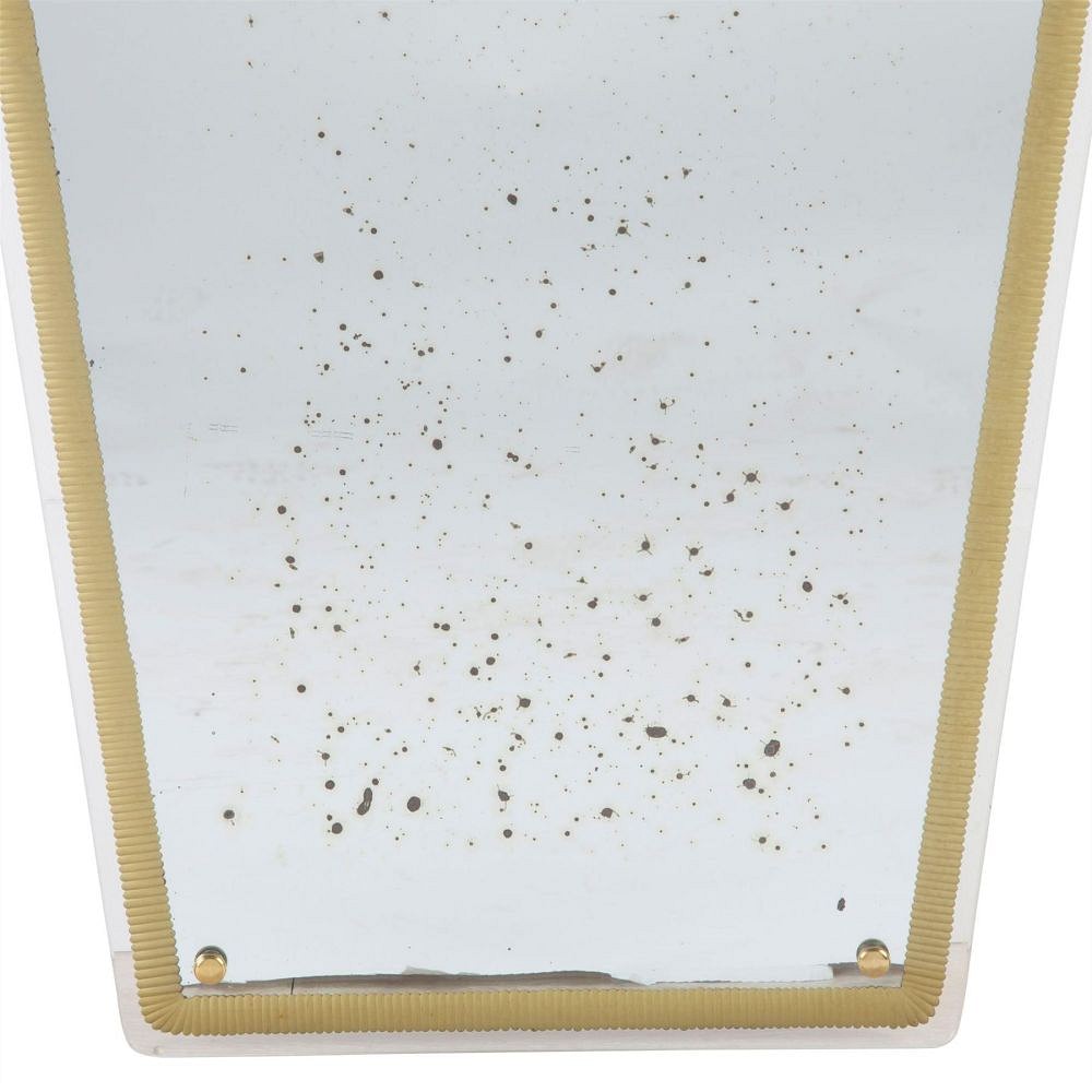 20th Century Italian Shield Shaped Wall Mirror MI3054626