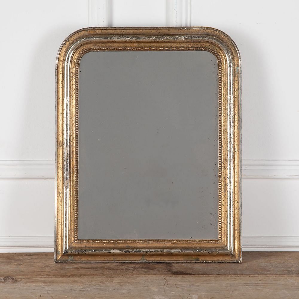 19th Century Silver Gilt Louis Philippe Mirror MI7131824