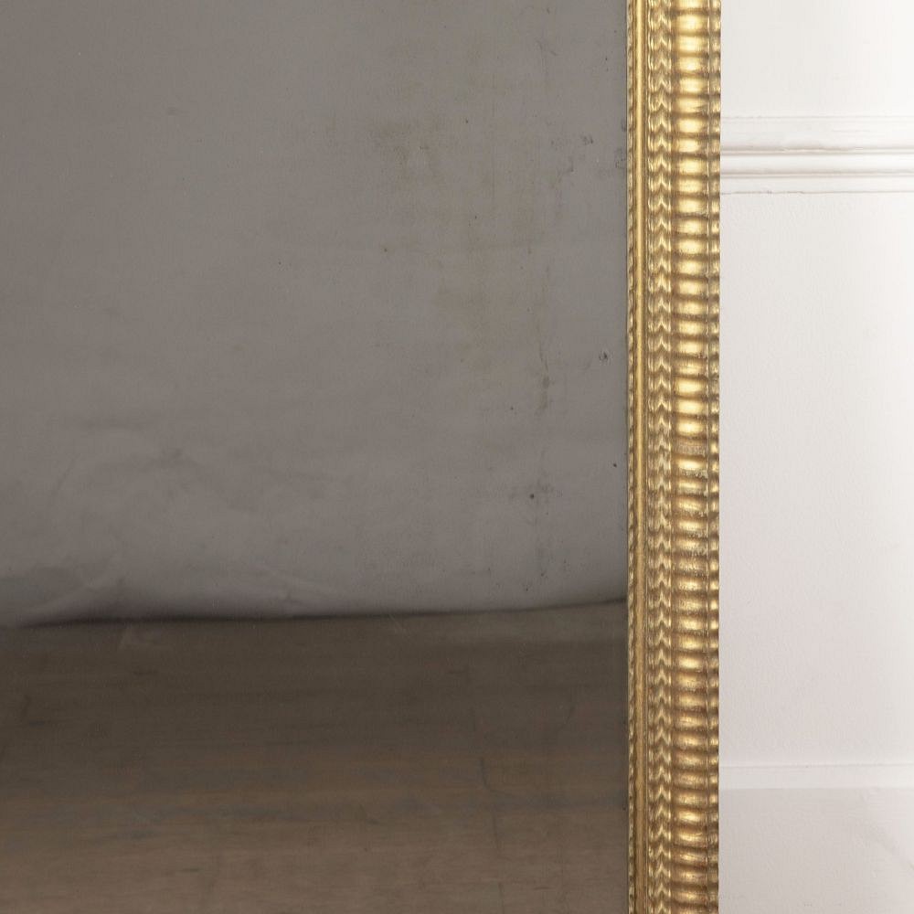 19th Century French Gilt Ripple Mirror MI7133515