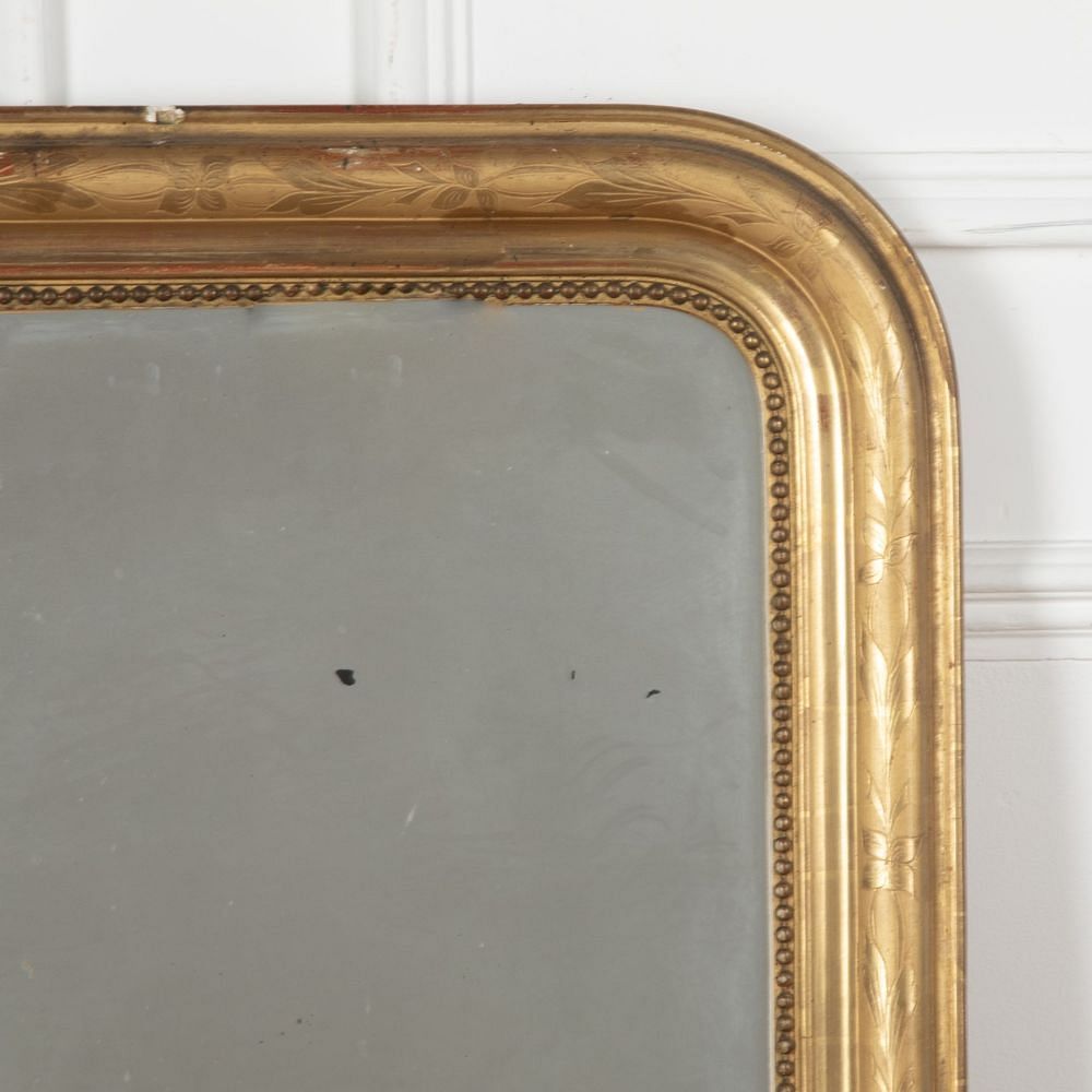 19th Century Arch Topped Gilt Mirror MI8531517