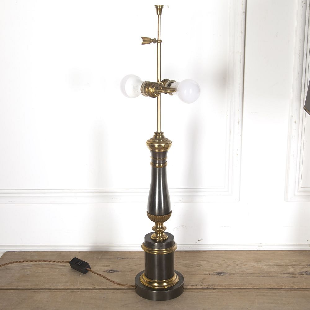 Pair of Regency Style Column Lamps DA7313385