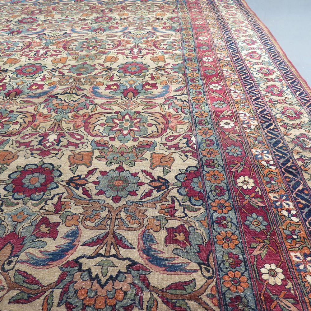 19th Century Laver Kirman Carpet RT4931050