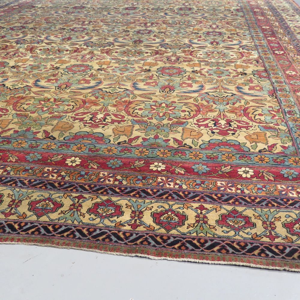 19th Century Laver Kirman Carpet RT4931050