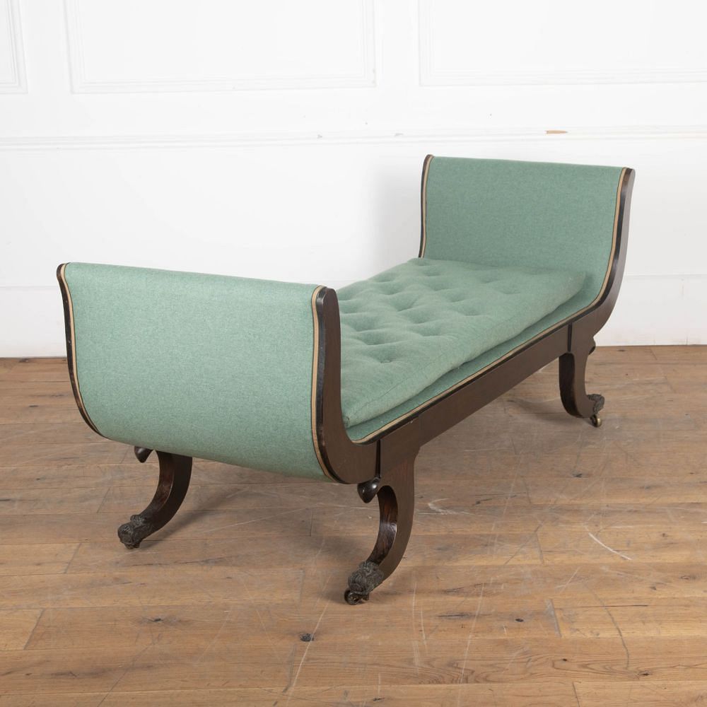19th Century Regency Rosewood Window Seat or Daybed SB0132674