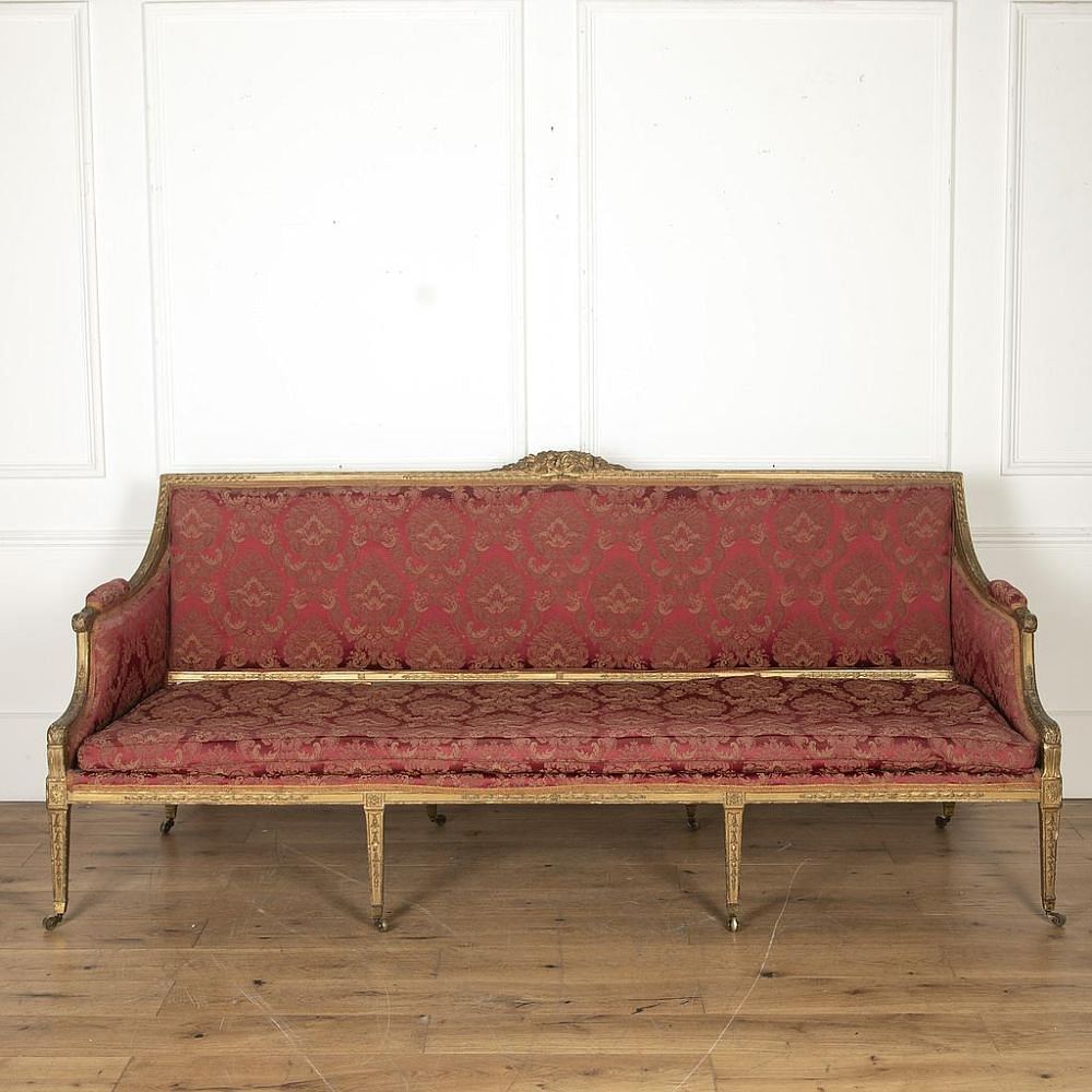 Large George III Giltwood Sofa SB2718197