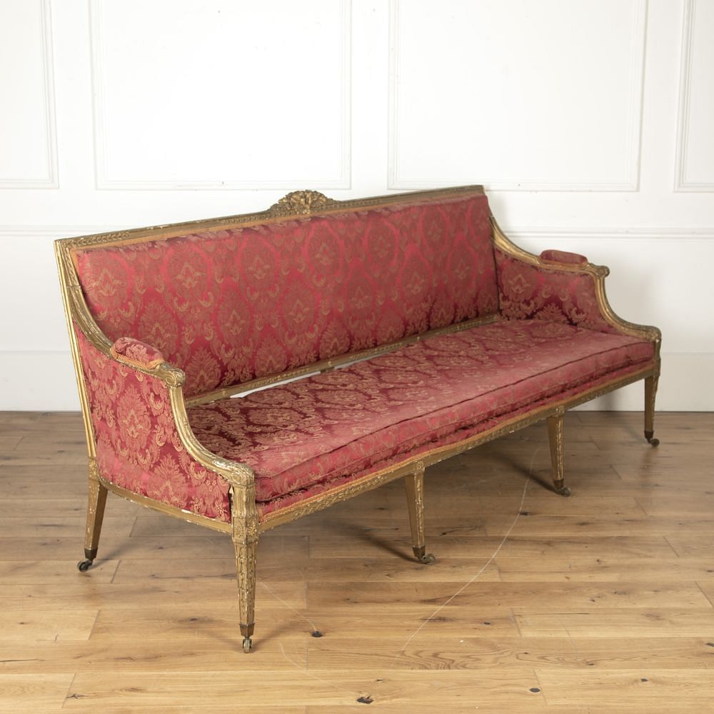 Large George III Giltwood Sofa SB2718197
