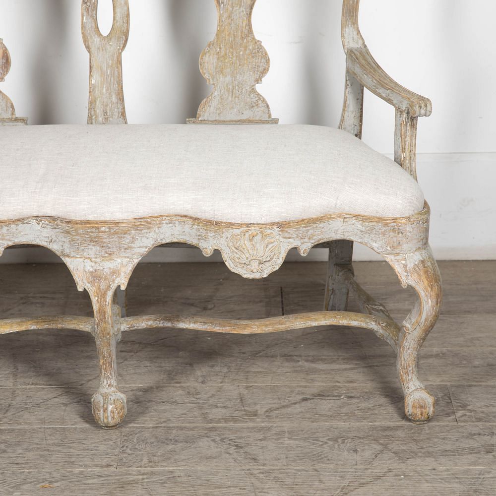 Swedish 18th Century Period Rococo Sofa SB6025024