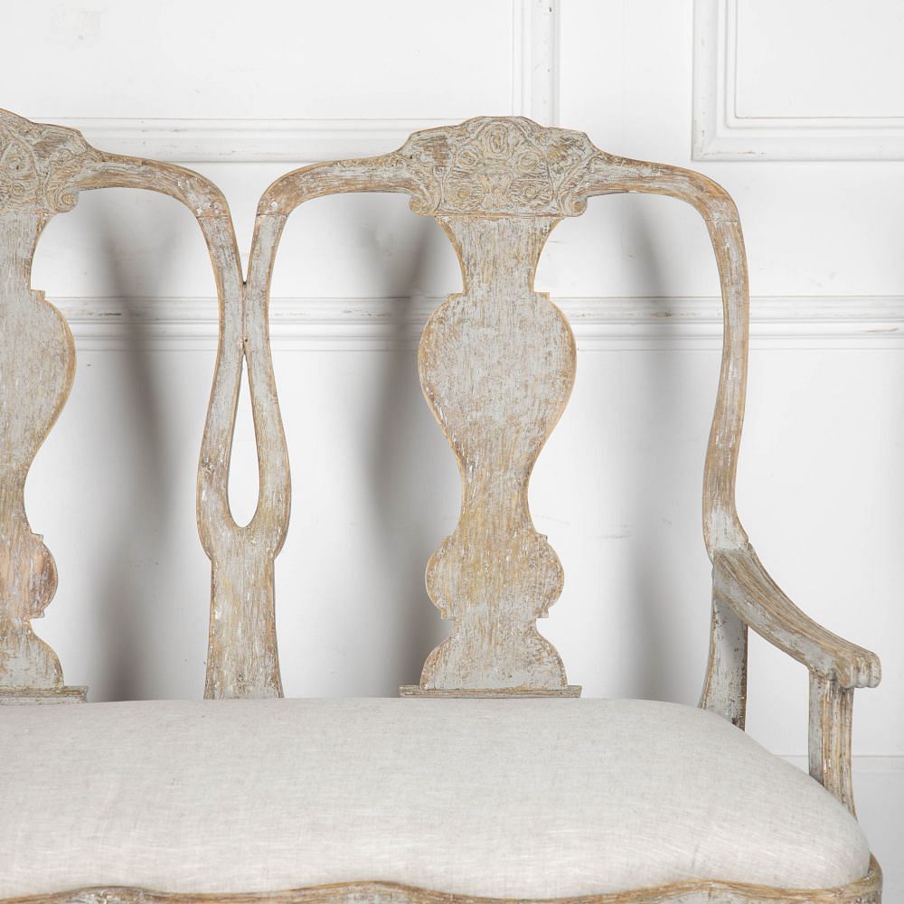 Swedish 18th Century Period Rococo Sofa SB6025024