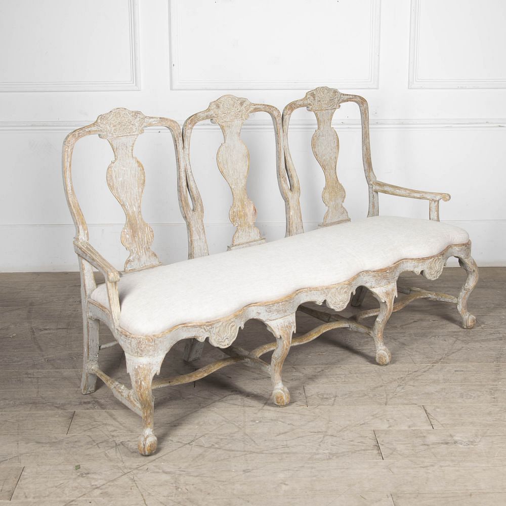 Swedish 18th Century Period Rococo Sofa SB6025024