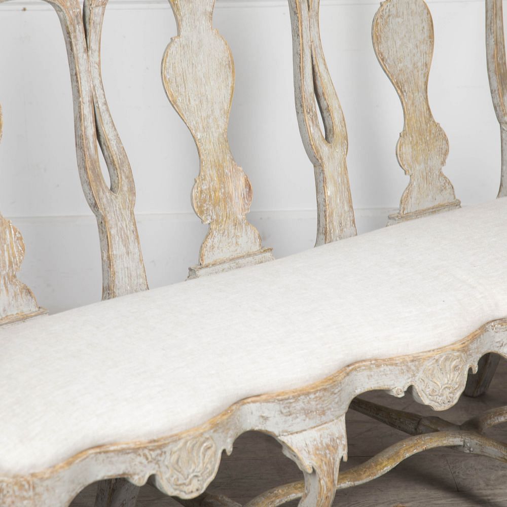 Swedish 18th Century Period Rococo Sofa SB6025024
