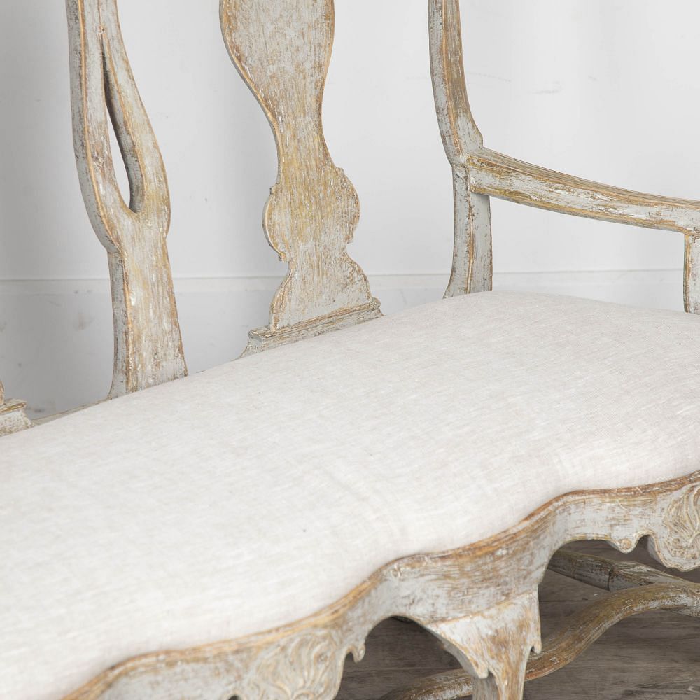 Swedish 18th Century Period Rococo Sofa SB6025024