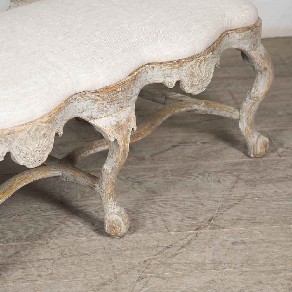 Swedish 18th Century Period Rococo Sofa SB6025024