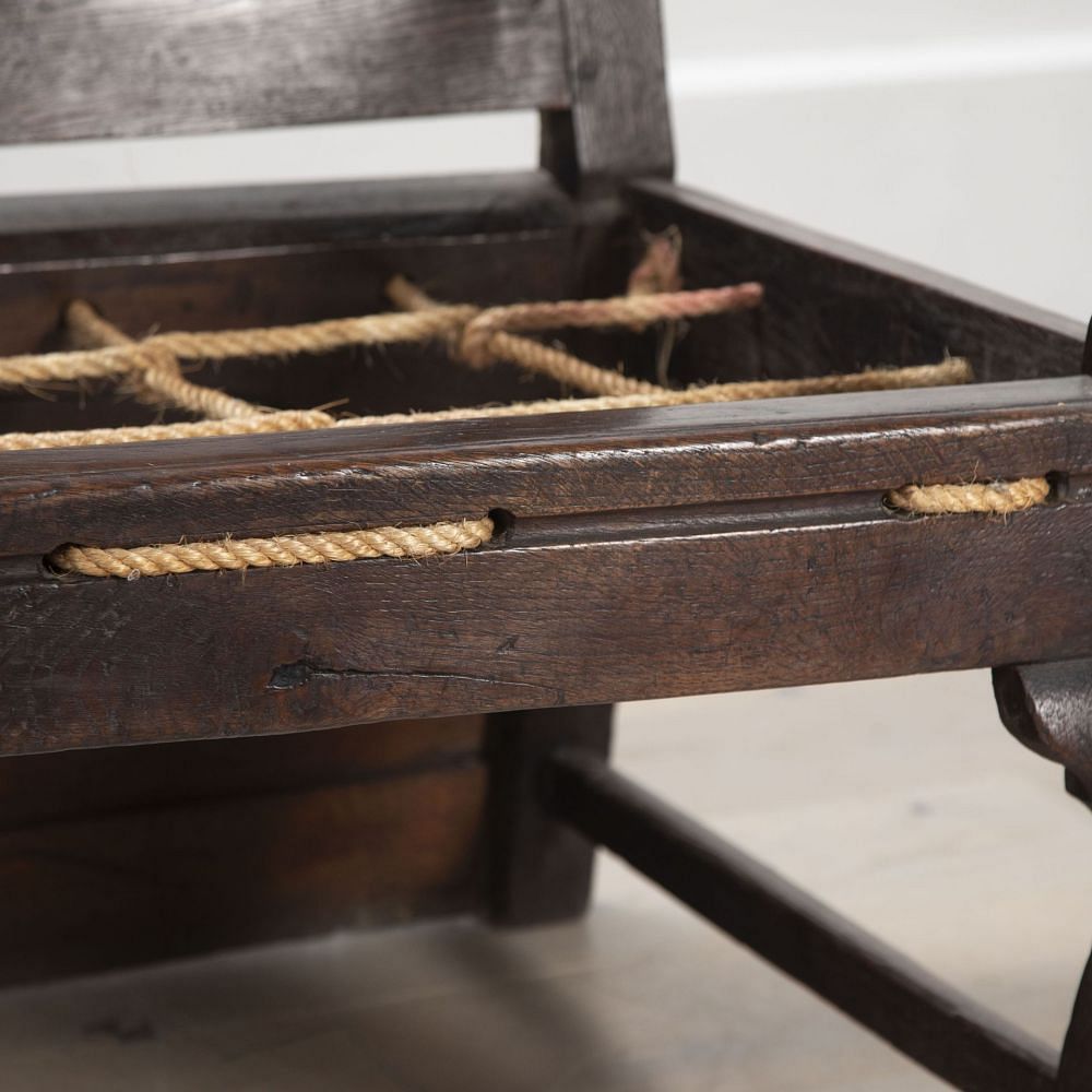 Mid 18th Century English Oak Settle SB9233520