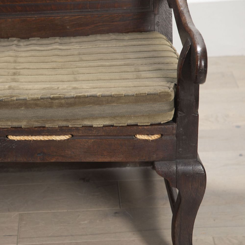 Mid 18th Century English Oak Settle SB9233520