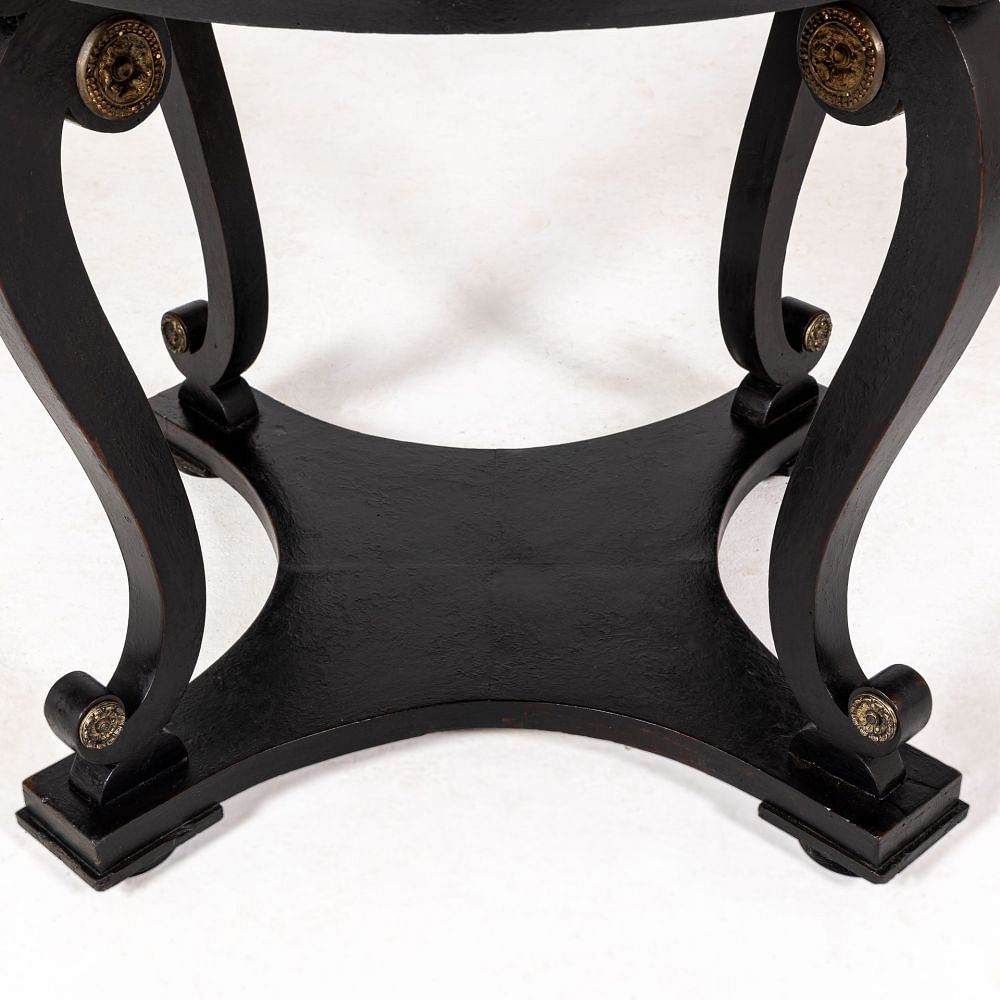 Early 19th Century Italian Ebonised Centre Table TC0633988