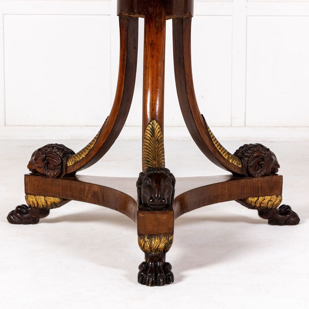 Early 19th Century Italian Mahogany Centre Table TC0633990