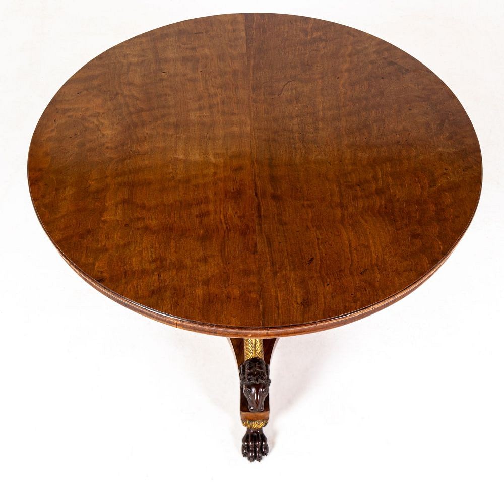 Early 19th Century Italian Mahogany Centre Table TC0633990