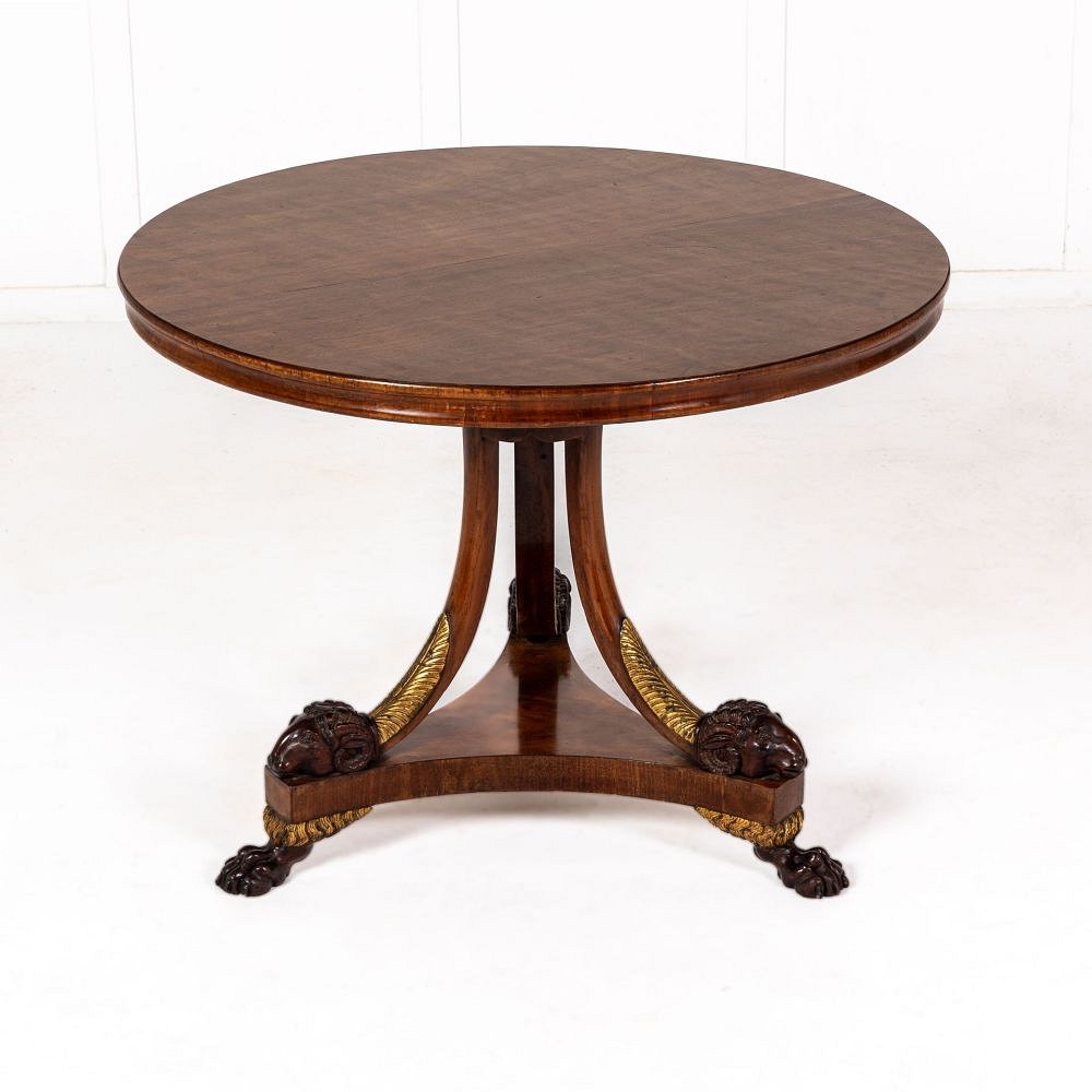 Early 19th Century Italian Mahogany Centre Table TC0633990