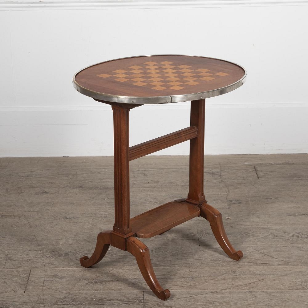 Small 20th Century Oval Games Table TC1530029