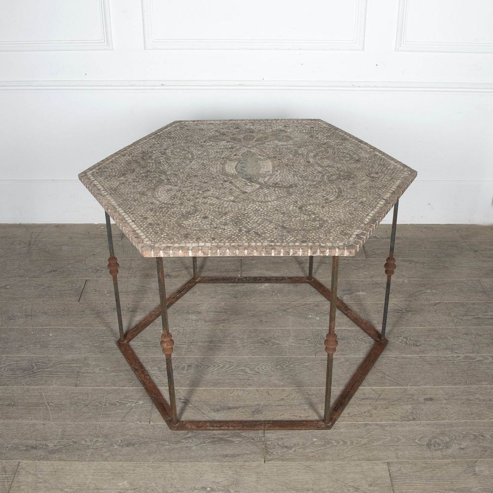 20th Century Sicilian Mosaic Topped Table TC2830938
