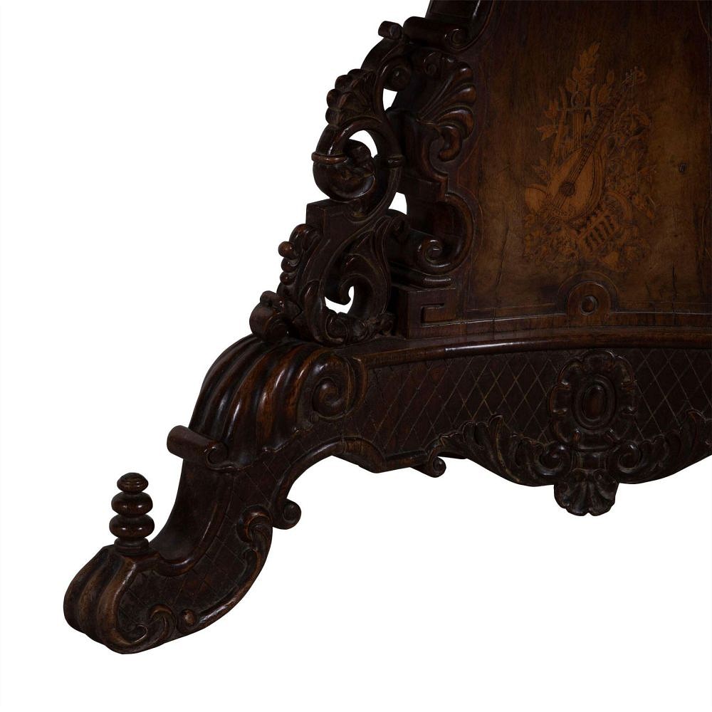 19th Century Italian Carved Gueridon by Gabriele Capello TC3514953