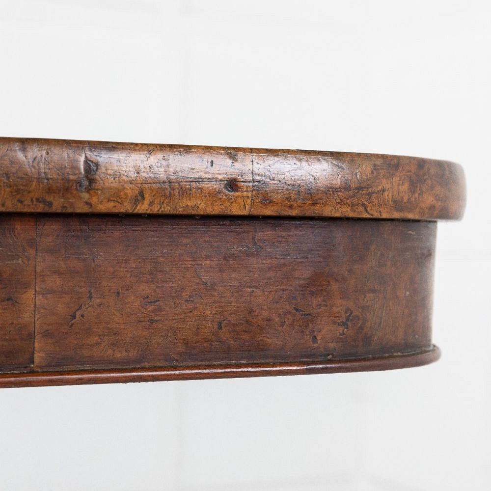 19th Century English Burr Oak Table TC9224079