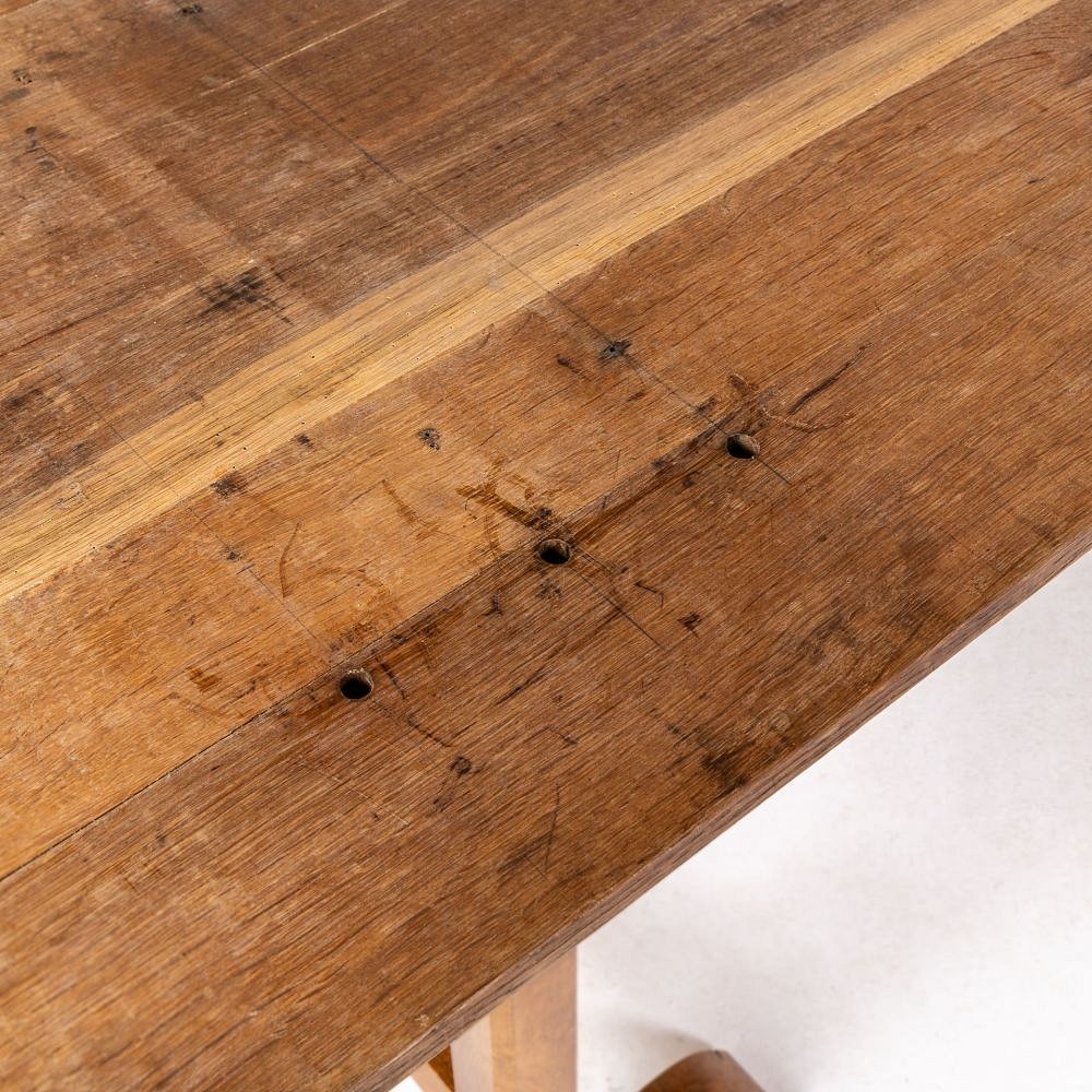 19th Century French Oak Table TD0631067