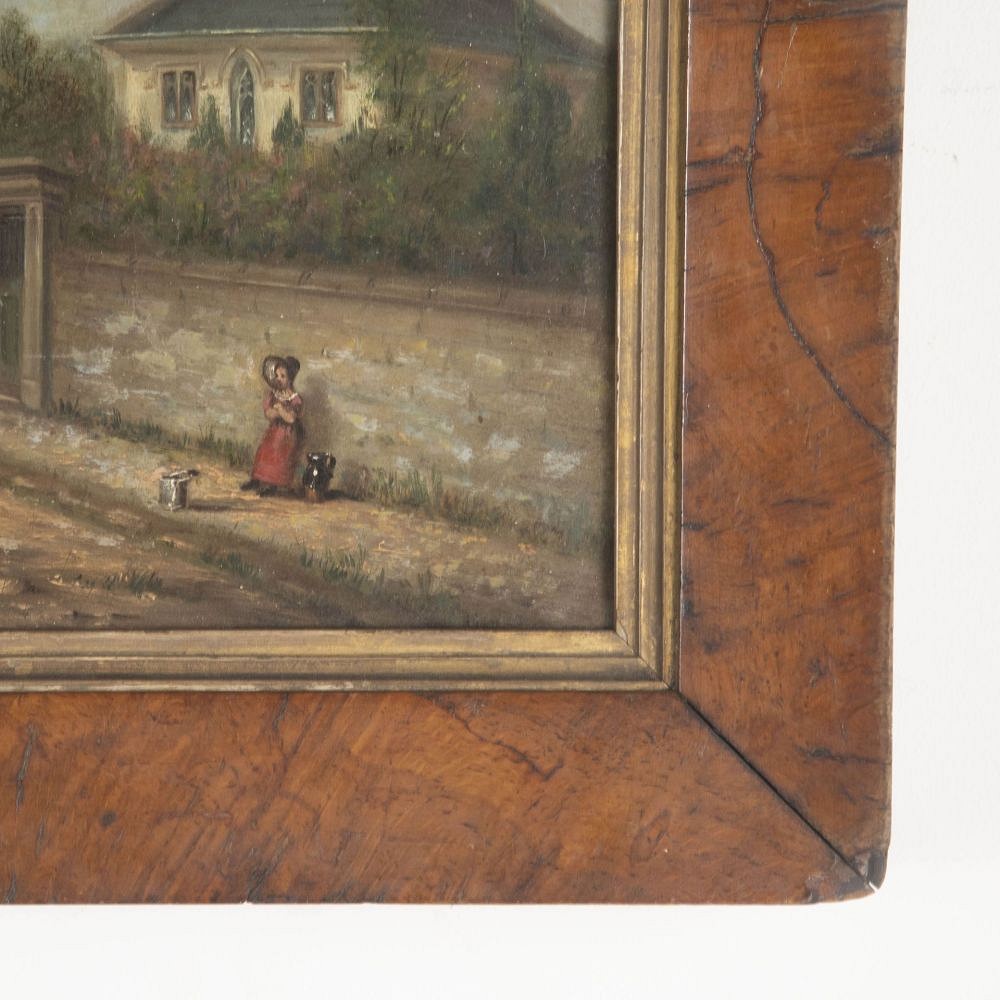 19th Century English Oil on Canvas WD0231089