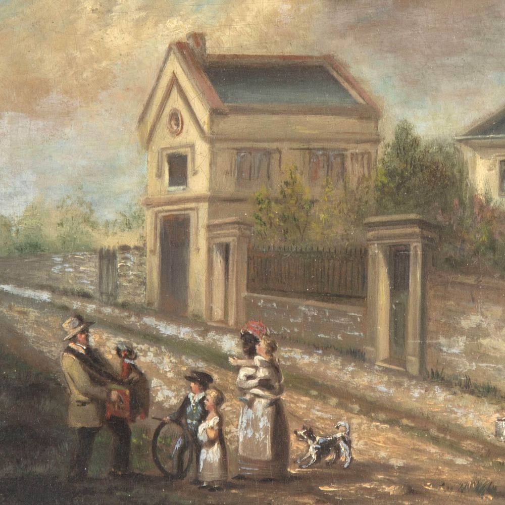 19th Century English Oil on Canvas WD0231089