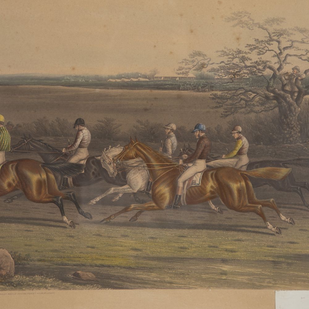 Large 19th Century English Print by J.McQueen WD1522784