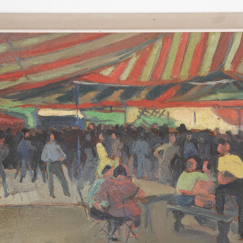 20th Century French Painting 'Danser à la Fête du Village' WD1530002