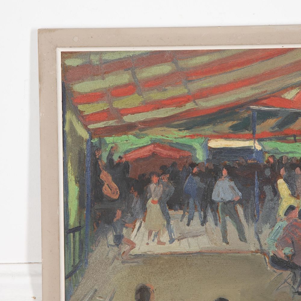 20th Century French Painting 'Danser à la Fête du Village' WD1530002