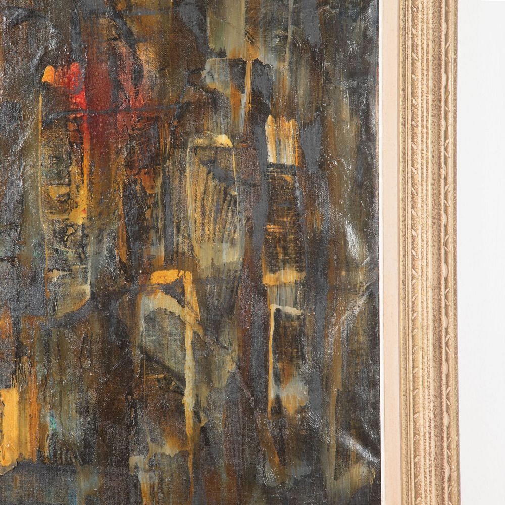 Large 20th Century French Abstract Painting WD3033116