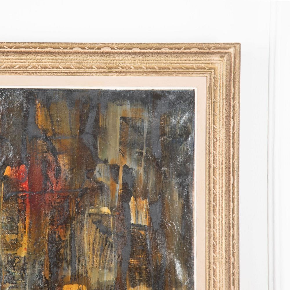 Large 20th Century French Abstract Painting WD3033116