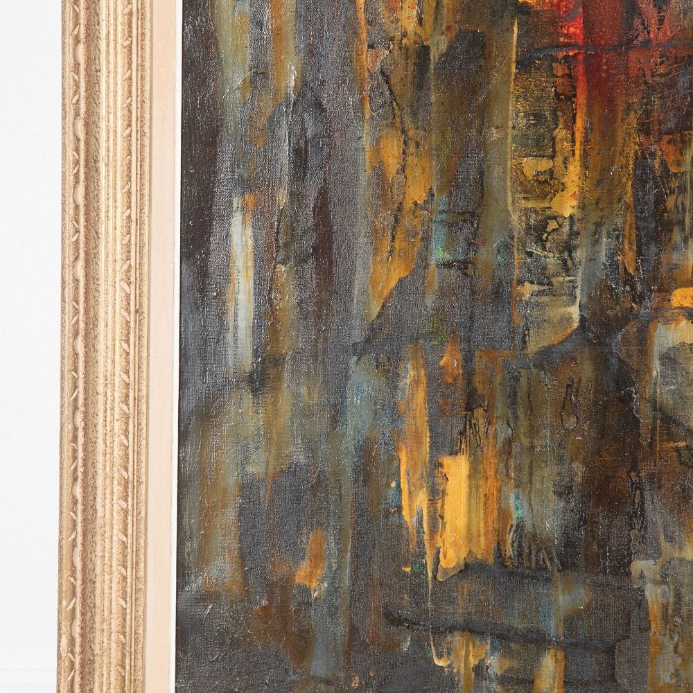 Large 20th Century French Abstract Painting WD3033116