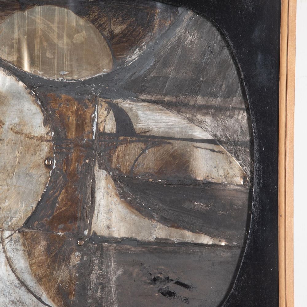 1970s Modernist Mixed Media Art Piece WD6530873