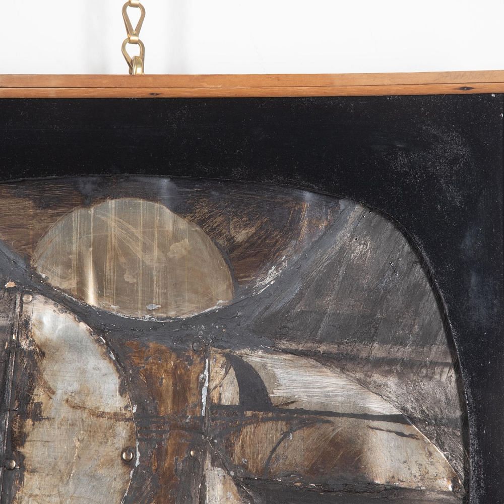 1970s Modernist Mixed Media Art Piece WD6530873